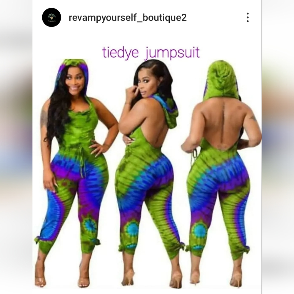 Nwot colorful jumpsuit